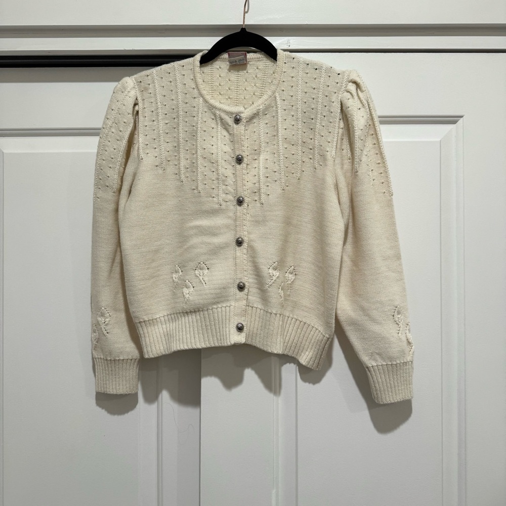 Pfister Vintage Austrian Wool Sweater Schurwolle / size 42